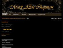 Tablet Screenshot of markallenchapman.com